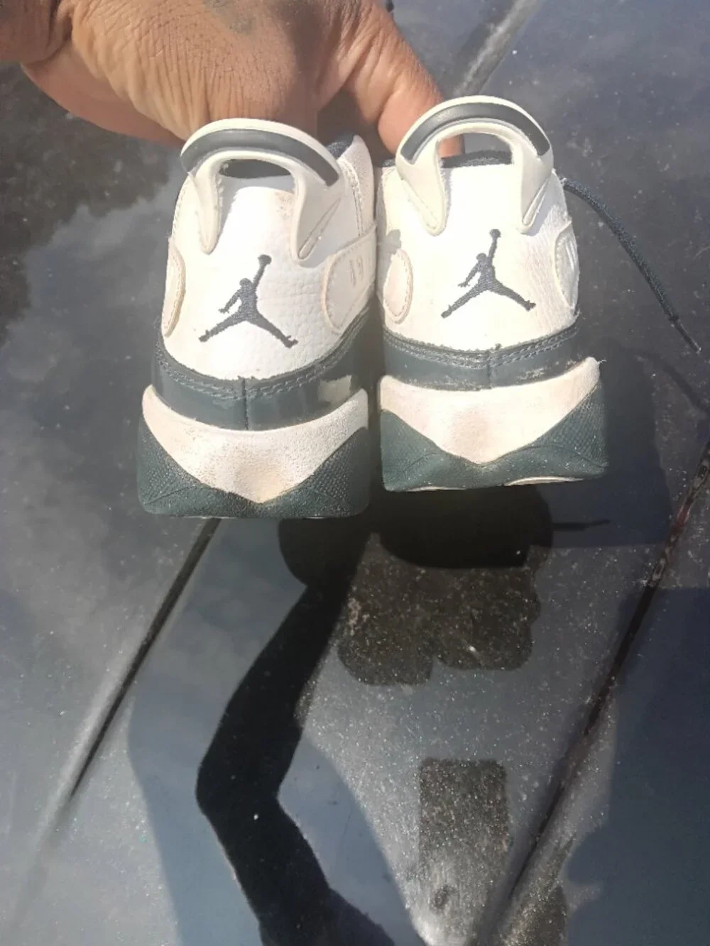 Jordan 6 Ring Toddler Size 11C Sneakers White Multi